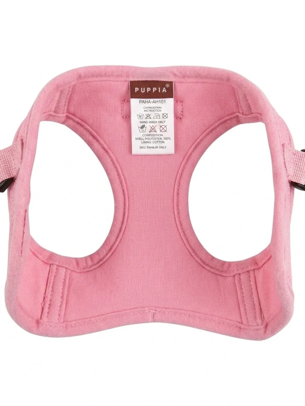 Puppia Pink Soft Vest Dog Harness Size M